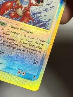 Crawdaunt 3/97 (DMG) Reverse Holo EX Dragon 2003 Pokemon Card TCG - Image 5