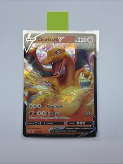 Pokemon TCG Charizard v Ultra Rare Darkness Ablaze Card 19/189 SWSH - Image 1
