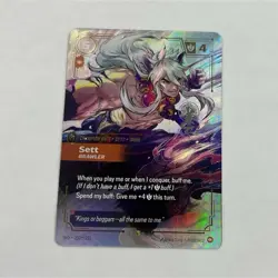 Riftbound Sett - Brawler Card 232/221 Overnumbered Signature NM - Image 1