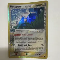 Pokemon Metagross 11/113 EX Delta Species Reverse Holo Rare Stage 2 Card - Image 1