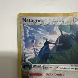 Pokemon Metagross 11/113 EX Delta Species Reverse Holo Rare Stage 2 Card - Image 3