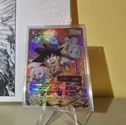 Dragon Ball Fusion World Serial Card Son Goku Mini DA 1285/1500 FB04-012 English - Image 1