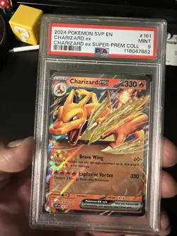 Pokemon Charizard PSA Graded Card Lot Mint 9 ex, Spirit Link, Detective Pikachu - Image 5