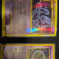 Pokemon Shining Mewtwo, Mew, Charizard, GX Tag Team Holo Card Lot (6) - Image 2