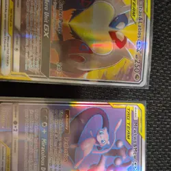 Pokemon Shining Mewtwo, Mew, Charizard, GX Tag Team Holo Card Lot (6) - Image 4