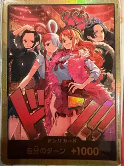 ONE PIECE Card Game Gold Don Japanese Heroines Special Set Limited Gold Flame - Image 1
