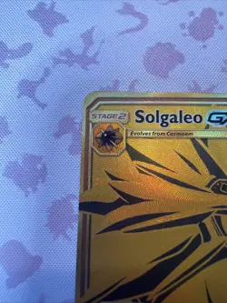 Solgaleo GX - SM104a - Pokemon Sun & Moon Promo Alternate Ultra Rare Card NM - Image 4