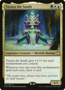 Tuvasa the Sunlit FOIL Commander 2018 NM Mythic Rare CARD ABUGames - Image 1