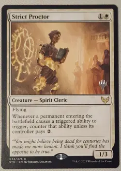 MTG Magic [x1] Strict Proctor [x1] PROMO Promo Pack: StrixhaveM/NM - Image 1