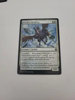 MTG Fearless Fledgling Zendikar Rising 015/280 FOIL Uncommon NM - Image 1