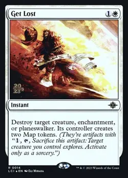 Get Lost - Foil Prerelease Promo LCI NM MTG - Image 1