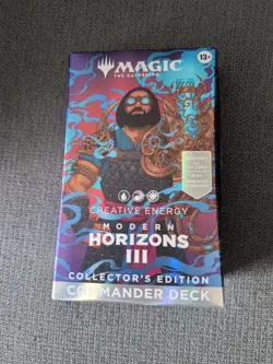 MTG Modern Horizons 3 III Commander Deck Creative Energy Collector's Edition - Image 1