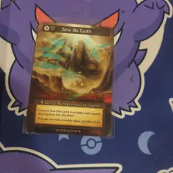 Sorcery Contested Realm- Gothic- Unique NF Sow The Earth - Image 1