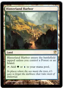 HINTERLAND HARBOR 241/264 MAGIC: THE GATHERING INNISTRAD ISD RARE NONFOIL - Image 1