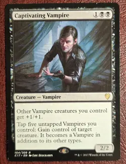 Captivating Vampire - MtG Commander 2017 - R104 NM 2017 - Image 2