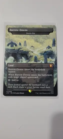 Barrow-Downs - Bojuka Bog (Surge Foil) Commander: the Lord of the rings - Image 1