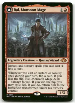 Ral, Monsoon Mage #247 MTG Modern Horizons 3 NM X1 - Image 1