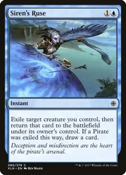 Siren's Ruse (80) – Ixalan XLN – MTG Magic the Gathering - Image 1