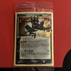 Pokemon Greninja Black Star Promo SWSH144 Celebrations *Sealed* - Image 1