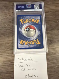 1999 Pokemon Fossil Haunter Holo 6/62 PSA 7 - Image 3