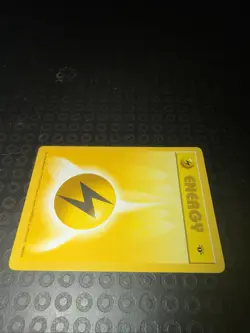 Pokemon 1st edition Lightning Energy Shadowless Base Set 100/102 - Image 4