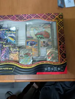 Pokemon TCG Paldean Fates Great Tusk & Iron ex Premium Collection Box NEW SEALED - Image 2
