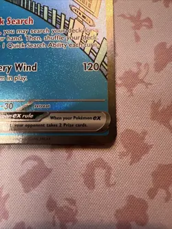 Pokemon Pidgeot ex 225/197 Obsidian Flames Special Illustration Rare Holo NM - Image 2