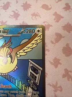 Pokemon Pidgeot ex 225/197 Obsidian Flames Special Illustration Rare Holo NM - Image 5
