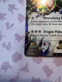 Rayquaza EX 75/108 XY Roaring Skies Extended Art Ultra Rare Holo Pokemon 2015 LP - Image 3