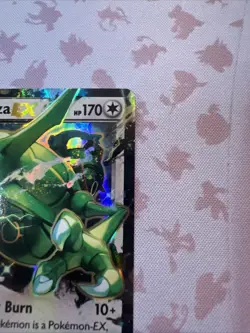 Rayquaza EX 75/108 XY Roaring Skies Extended Art Ultra Rare Holo Pokemon 2015 LP - Image 5