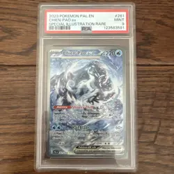 Pokemon Chien-Pao ex 261 SV Paldea Evolved Special Illustration Rare PSA 9 - Image 1