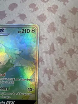 Pokemon TCG Silvally GX Cosmic Eclipse Secret Rare Rainbow #262/236 - Image 5