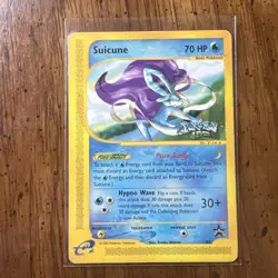 Pokemon TCG. Suicune 53/53 Wotc Promo Regular LP vintage rare - Image 1