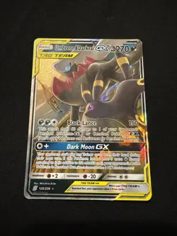 2019 Pokemon Sun & Moon Umbreon and Darkrai GX Unified Minds Tag Team 125/236 - Image 1
