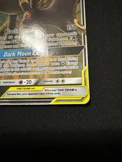 2019 Pokemon Sun & Moon Umbreon and Darkrai GX Unified Minds Tag Team 125/236 - Image 3