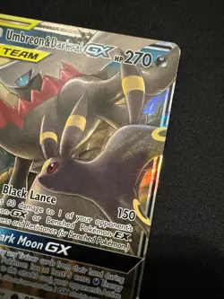 2019 Pokemon Sun & Moon Umbreon and Darkrai GX Unified Minds Tag Team 125/236 - Image 4