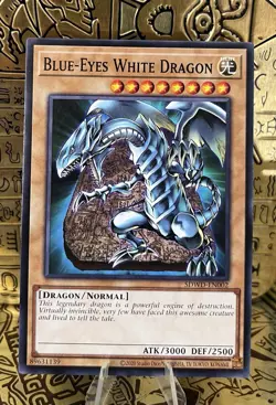 Yugioh! Blue-Eyes White Dragon (SDWD-EN002) #SDWD-EN002 Yugioh Near Mint Common - Image 1