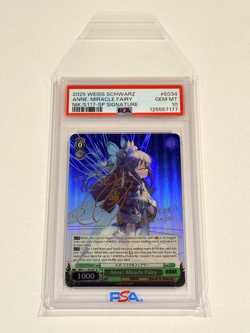 WS Goddess of Victory: NIKKE - Anne: Miracle Fairy SP Gold Signature Foil PSA 10 - Image 3