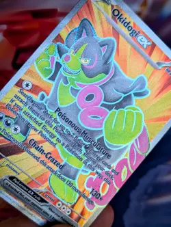 OKIDOGI EX 082/064 Shrouded Fable Pokemon TCG Card NM - Image 2