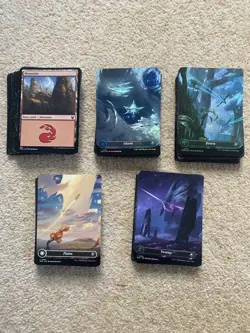 Magic The Gathering Mixed Lands Bundle 149 Total Cards - Image 1