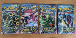 XY Ancient Origins ~ Booster (No Cards) Pack Wrappers ~ All 4 Artworks!! - Image 1