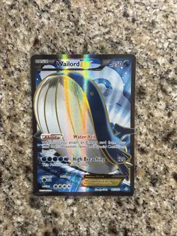 Wailord EX - 147/160 - Pokemon Primal Clash XY Full Art Ultra Rare Card LP - Image 1