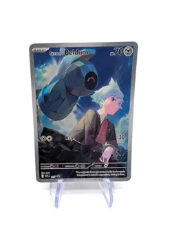 Pokemon Tcg Steven's Beldum 207 Sv: Scarlet Violet Promo Cards Holo NM - Image 1