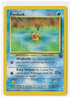 Psyduck 20/53 Black Star Promo WOTC Pokemon TCG Card NM - Image 1