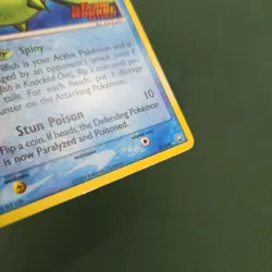 LP Qwilfish 27/109 Reverse Holo Team Rocket Returns Stamped Swirl Pokemon Card - Image 3