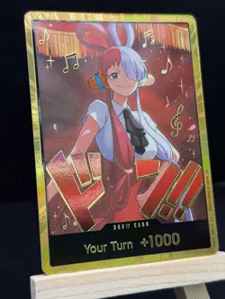 DON!! Card (Uta) (Gold) One Piece Heroines Edition (EB-03) Card Your Turn +1000 - Image 3