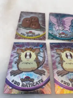 2000 Topps Chrome Pokemon Card Lot of 7 - Image 2