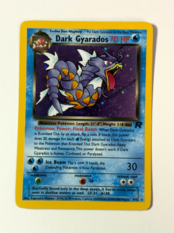 Dark Gyarados 8/82 Holo Rare Team Rocket Pokemon Card - CHECK DESCRIPTION - Image 1