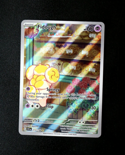 Pokemon Card - Fidough 213/198 Scarlet & Violet Base - Illustration Rare - NM ⭐ - Image 1