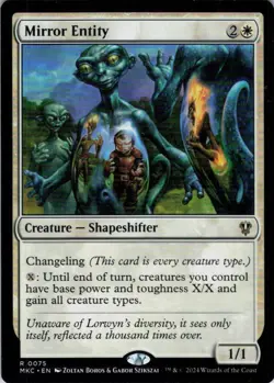 MTG Mirror Entity (75) | NM | Cmd: Murders at Karlov Manor {MKC} - Image 1